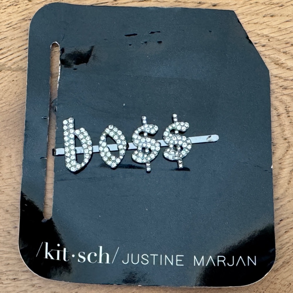 Kitsch x Justine Marjan Boss Hair Pin